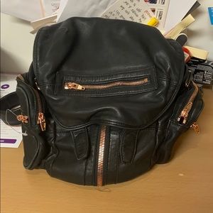 Alexander Wang Marti Backpack - Black/Rose Gold